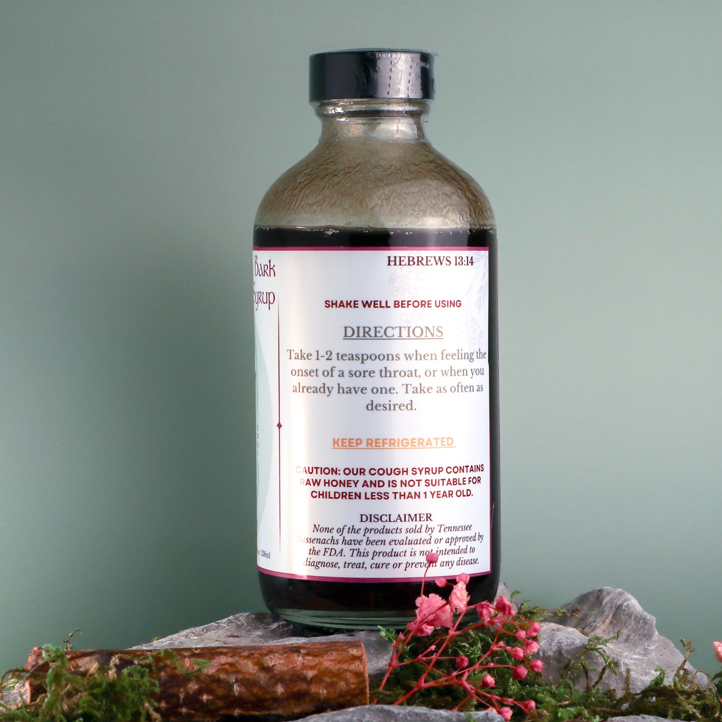 Wild Cherry Bark Cough Syrup