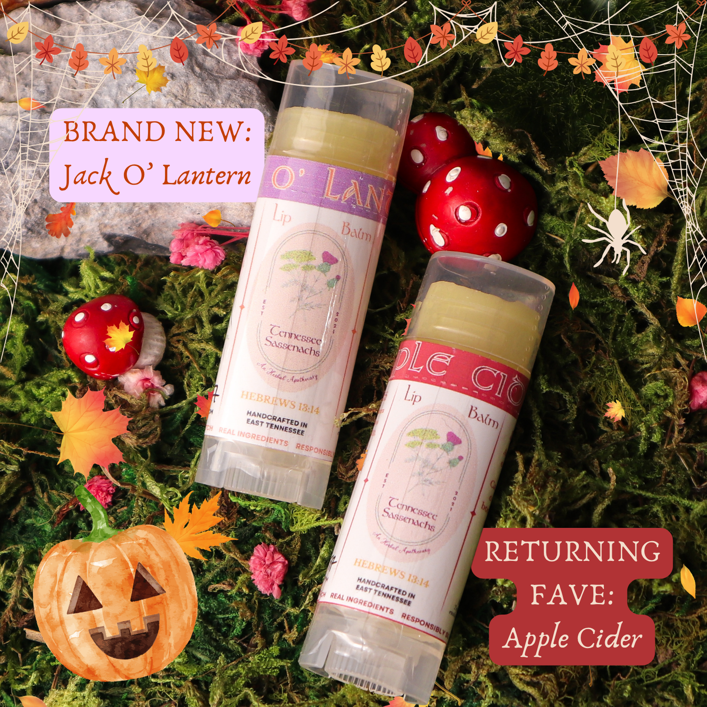 AUTUMN Lip Balms