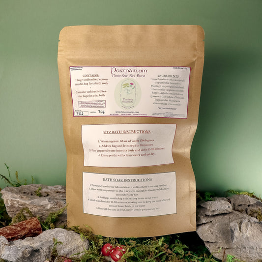 Postpartum Herb+Salt Sitz Bath Blend