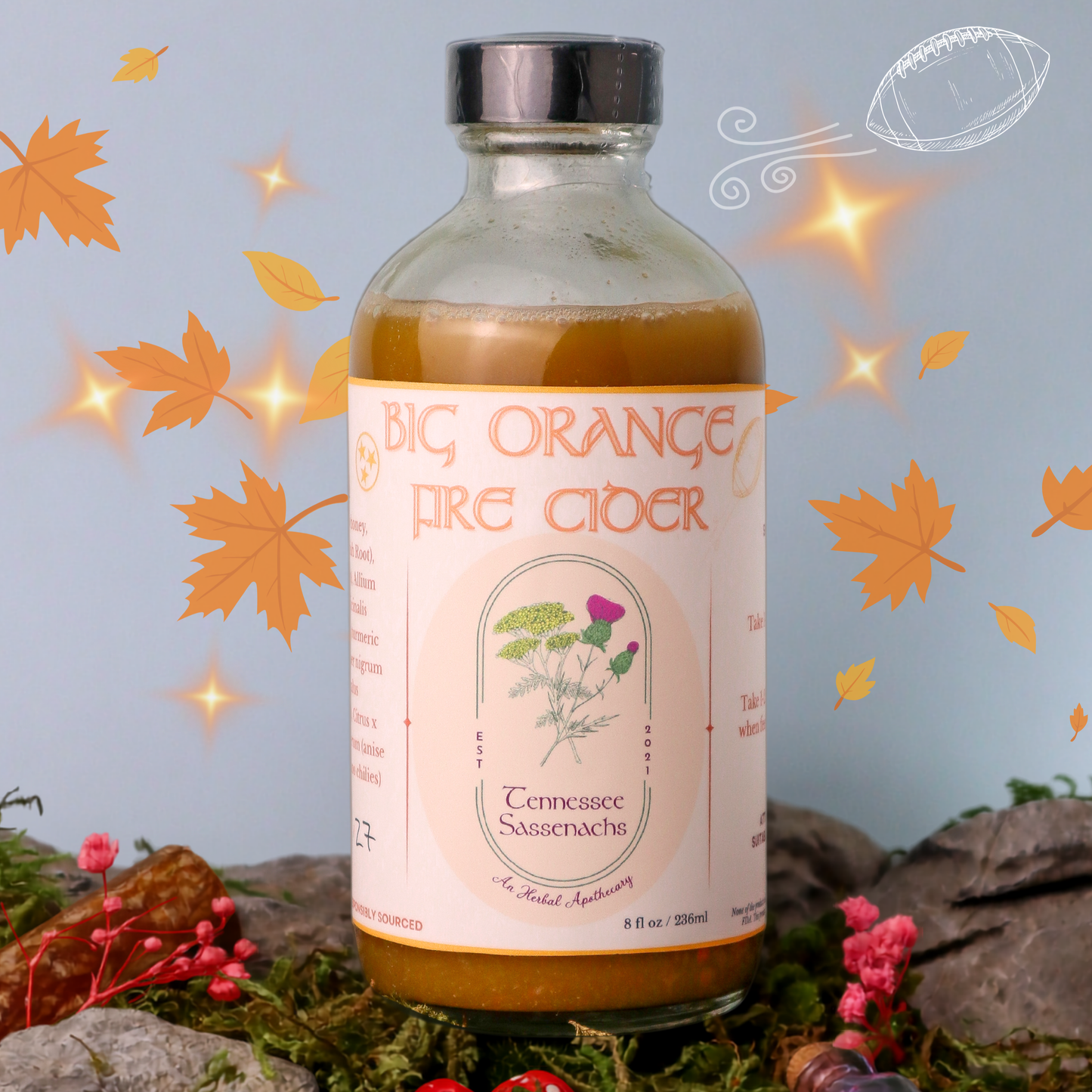 Big Orange Fire Cider