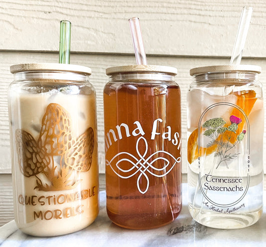 Glass Tumblers (16oz)